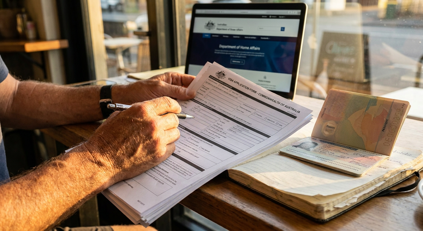 A complicação dos formulários de visto pode ser um desafio sem a orientação correta.