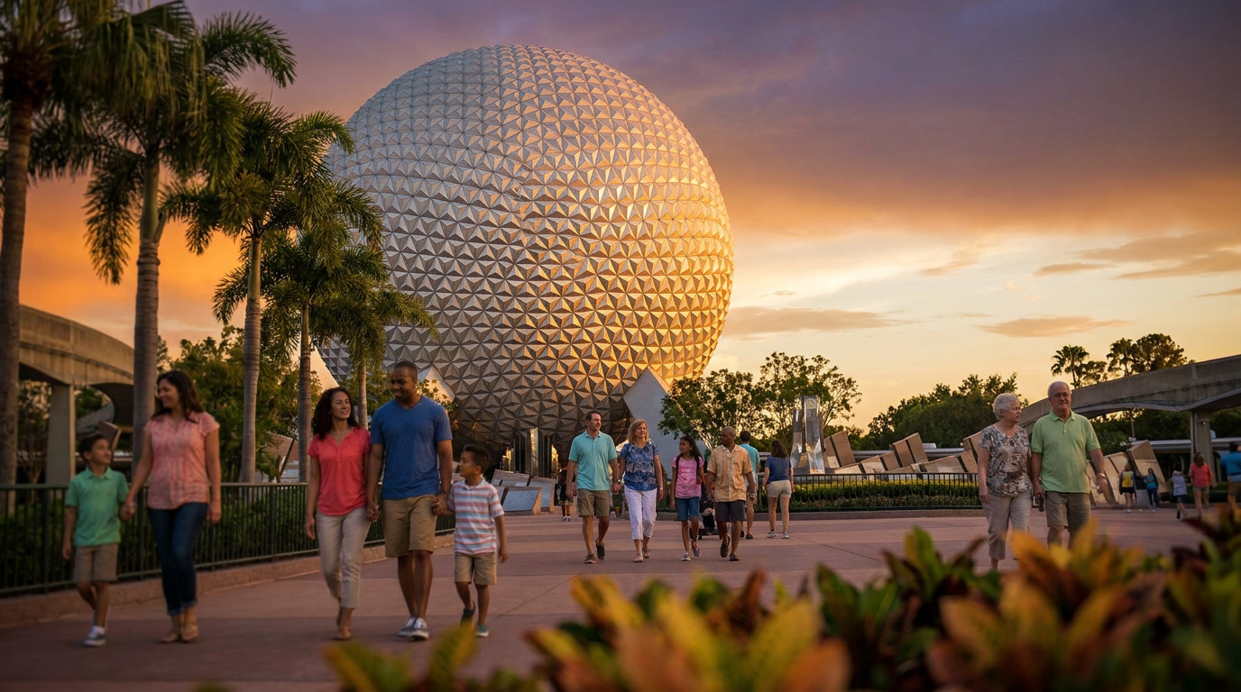 Epcot Disney: Explorando o Mundo em um Só Lugar