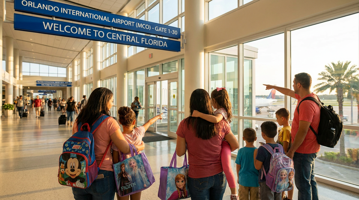 Do Aeroporto de Orlando aos Hotéis Disney: Guia Completo!
