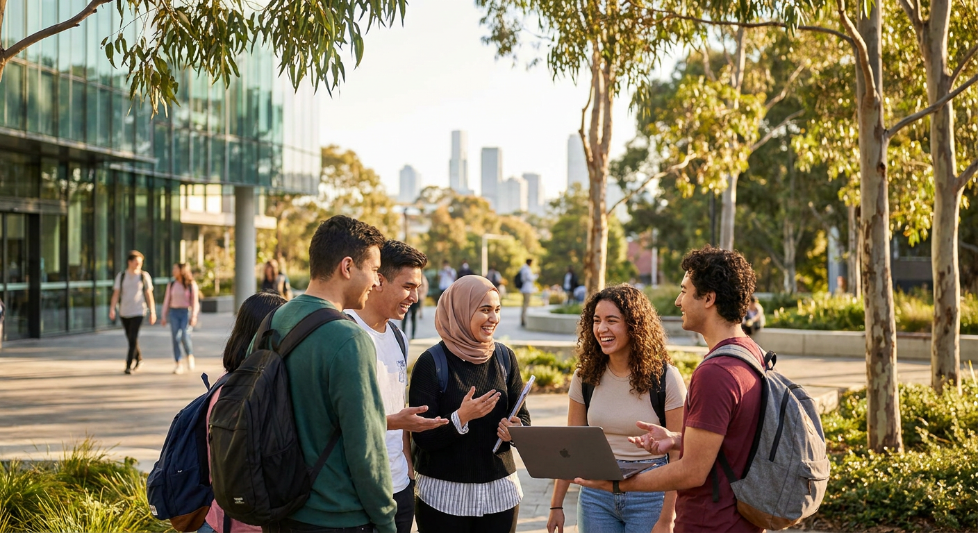 Estudantes internacionais se adaptam com mais facilidade quando o processo de visto é bem gerido desde o início.