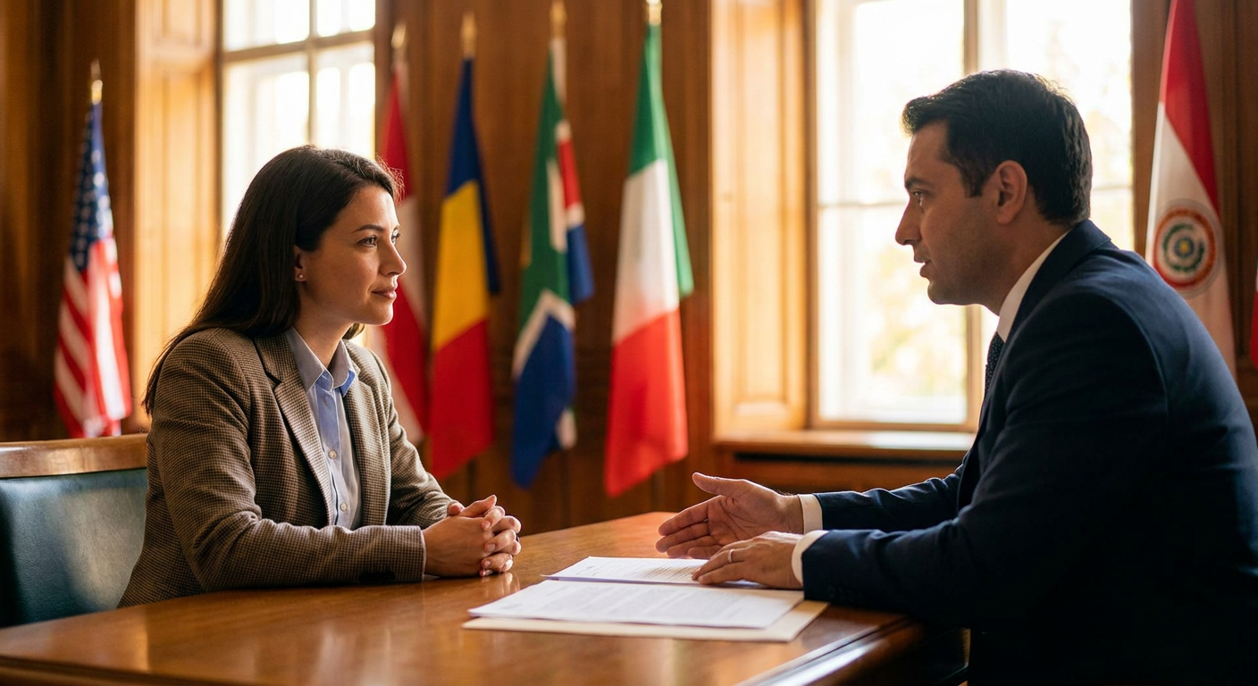 Uma postura confiante e honesta durante a entrevista pode auxiliar significativamente sua solicitação.