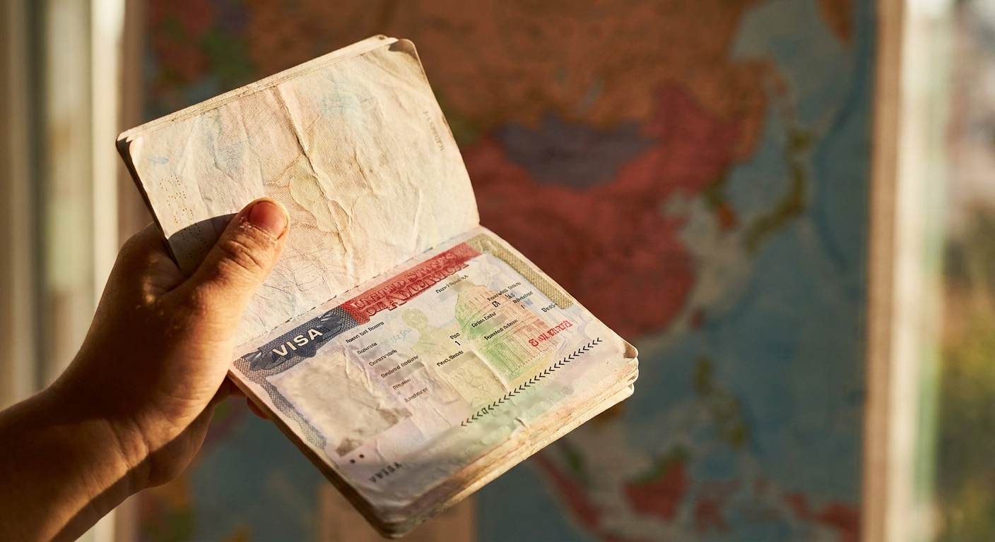 Um visto americano válido no passaporte do seu filho é a chave para a viagem.