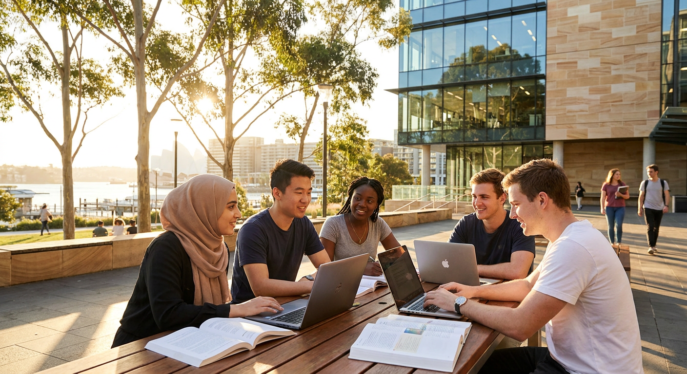 Estudar na Austrália é uma oportunidade de crescimento pessoal e profissional, atraindo estudantes de todo o mundo.