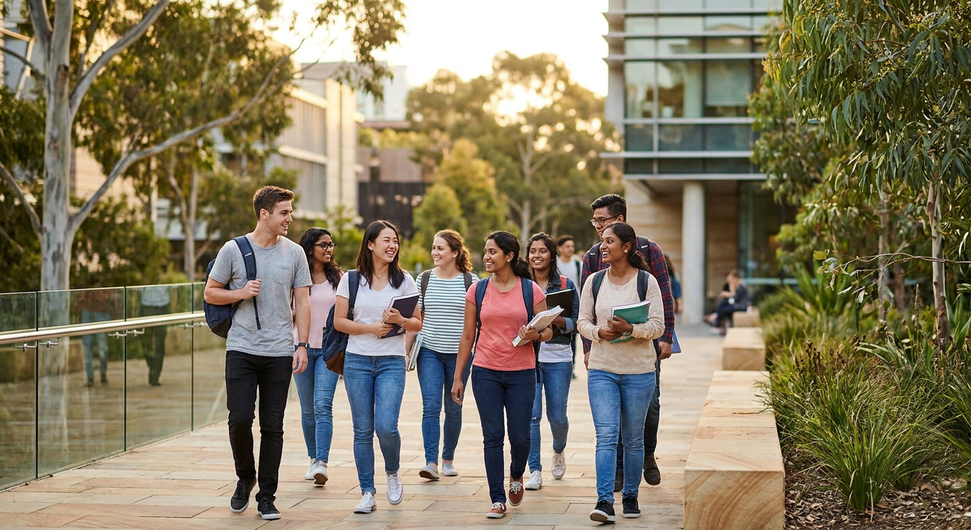A Austrália é um destino popular para estudantes internacionais, mas o visto exige planejamento.