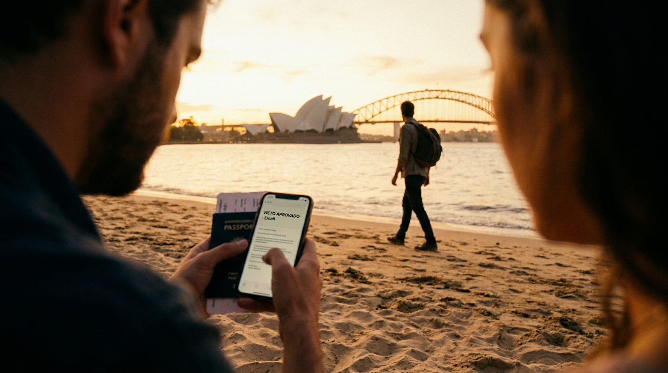 Visto Australiano Aprovado: Prazo e Custo da Assessoria Ideal