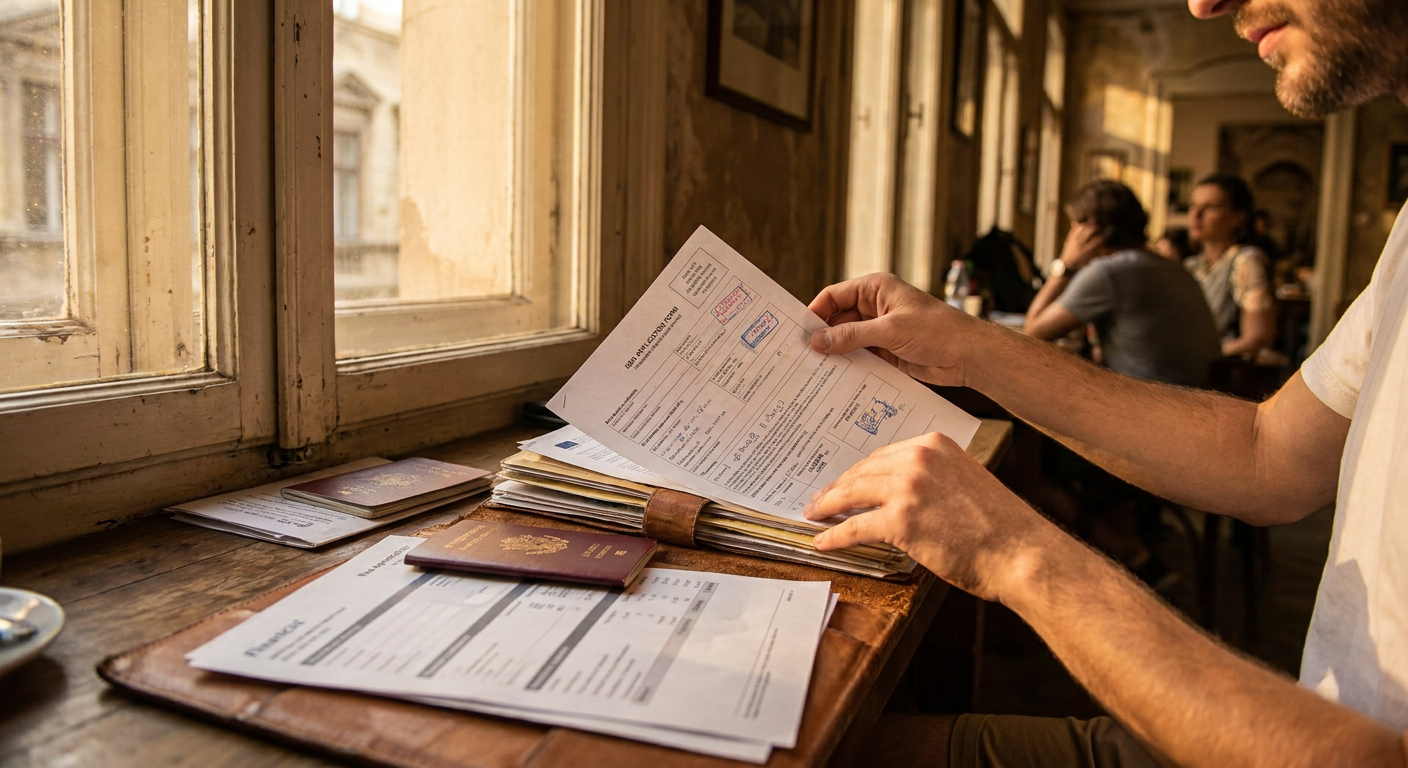 Organize seus documentos com antecedência para evitar surpresas no dia da entrevista.