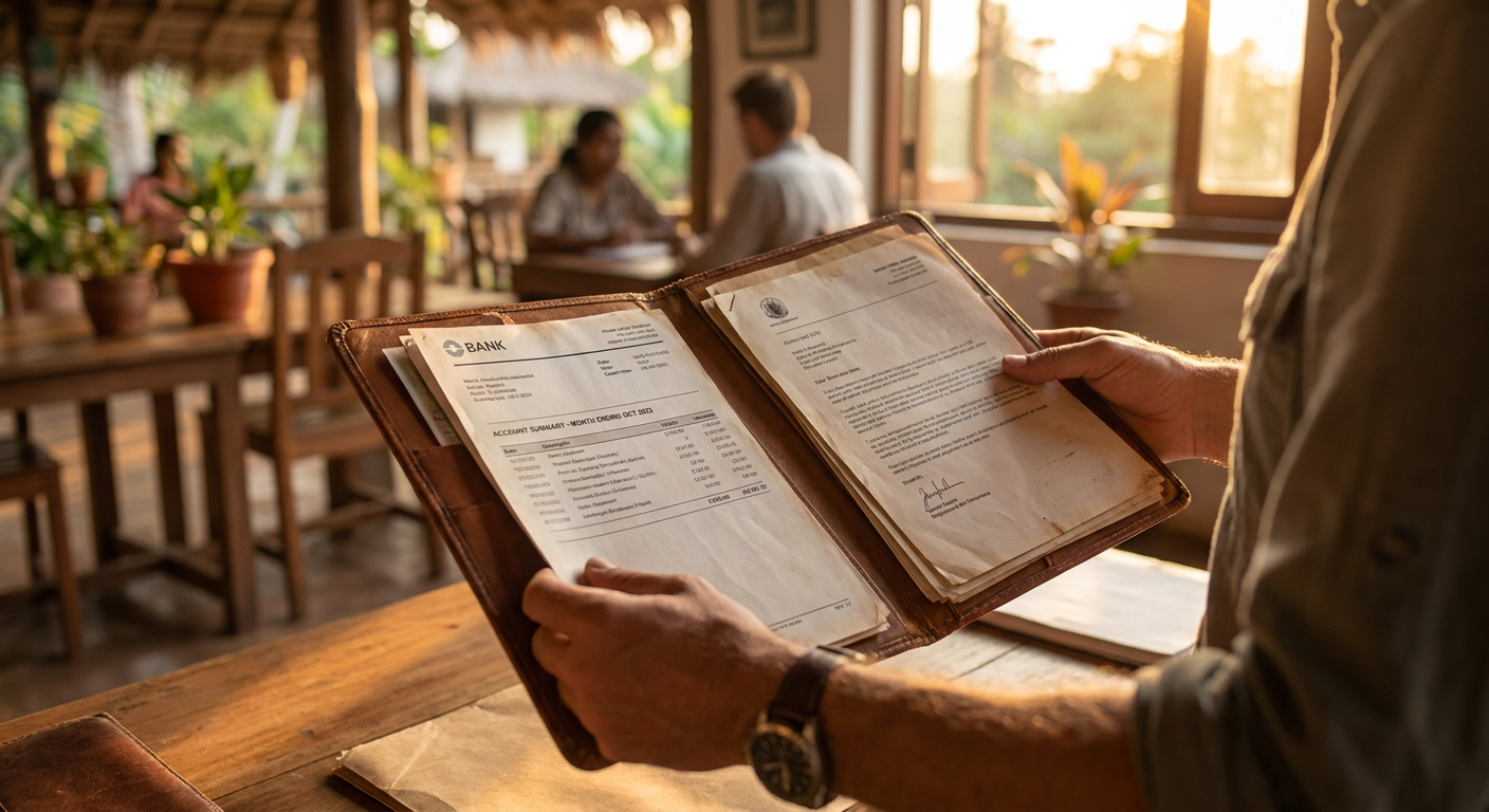 Ter seus documentos organizados e prontos para apresentação é fundamental.