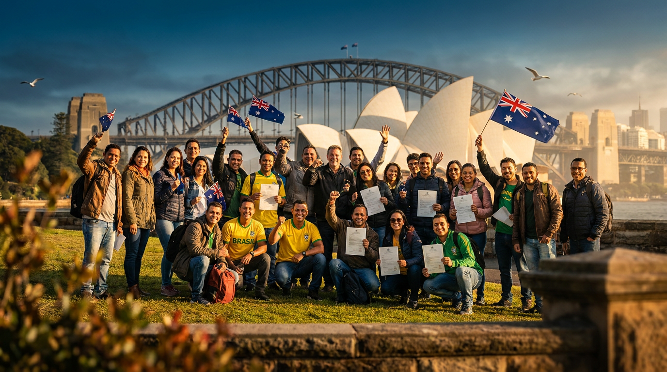 Visto Australiano Aprovado: Brasileiros Compartilham Sucesso!