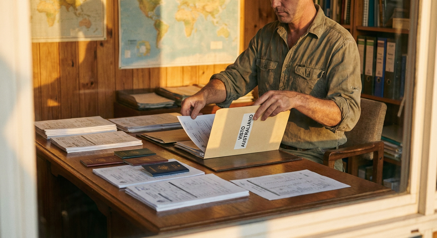 A organização e revisão dos documentos são passos cruciais para o sucesso da aplicação.