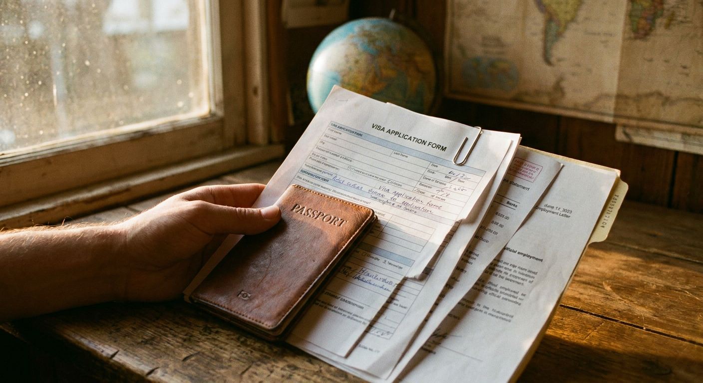 Organize todos os seus documentos com antecedência para a entrevista.