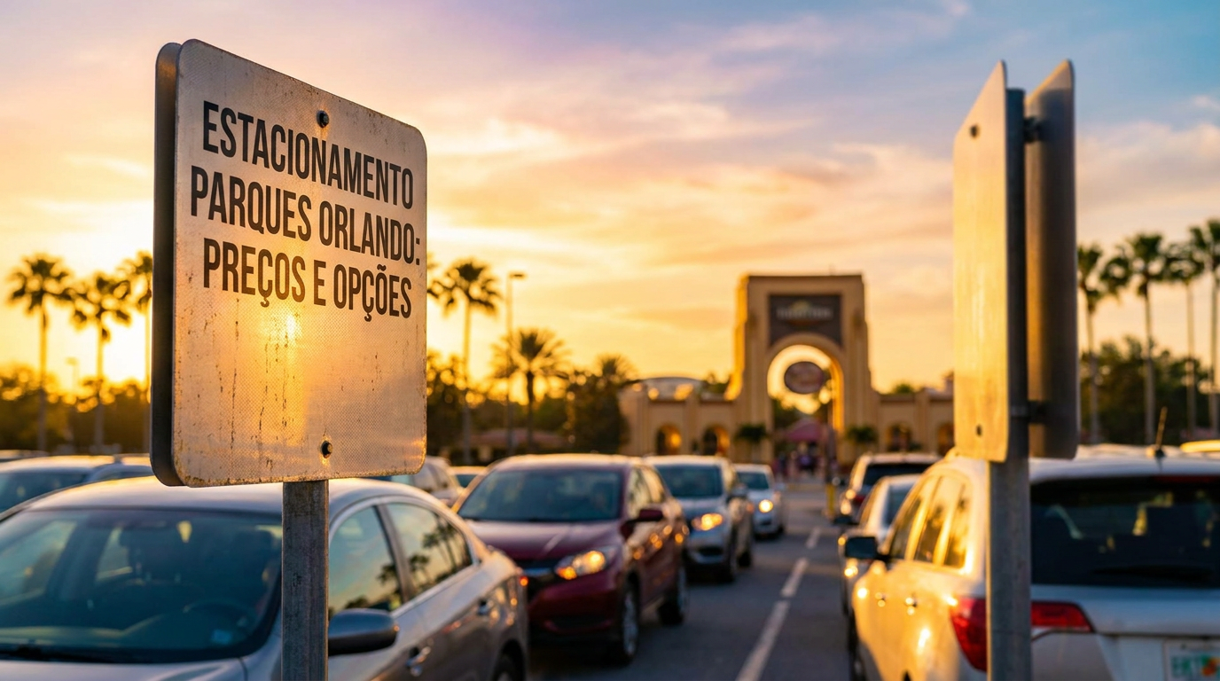 Estacionamento nos Parques Temáticos de Orlando: Guia de Preços e Opções