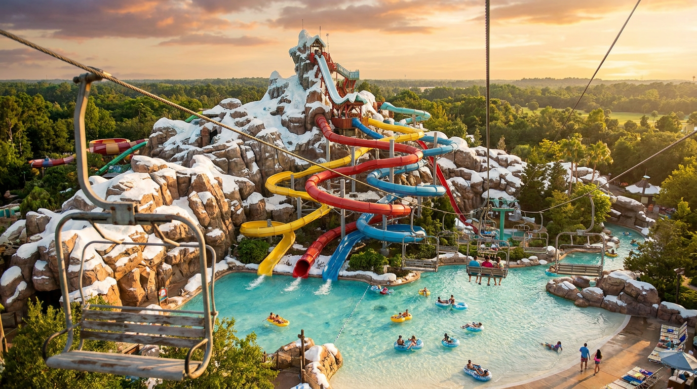 Blizzard Beach: Atrações e Horários no Parque Aquático Disney