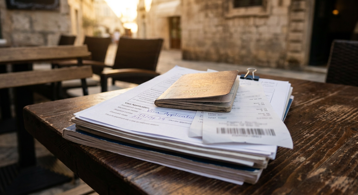 Manter todos os documentos organizados é fundamental para um processo de renovação tranquilo.
