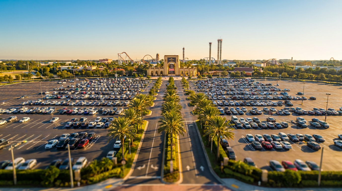 Estacionamento em Orlando: Guia Completo para os Parques