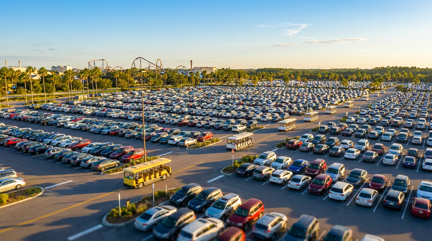 Guia Completo: Estacionamento nos Parques de Orlando