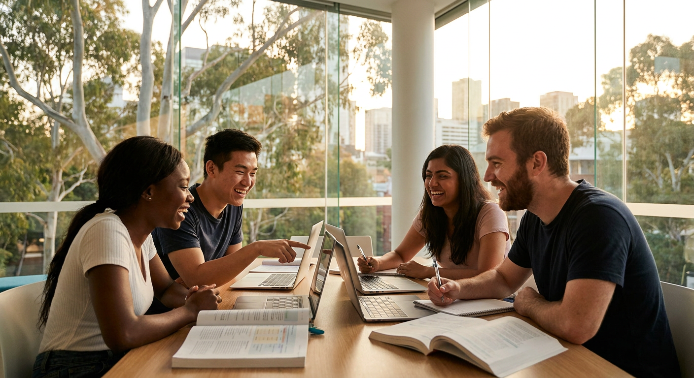 Estudantes internacionais se preparam para seus vistos acadêmicos com o apoio de consultorias especializadas.