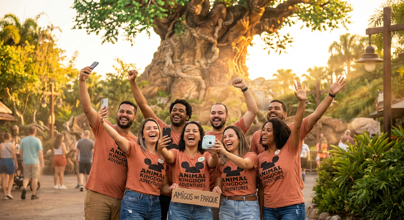 Visitar a Disney com amigos ou em grupo pode render descontos especiais em alguns casos.