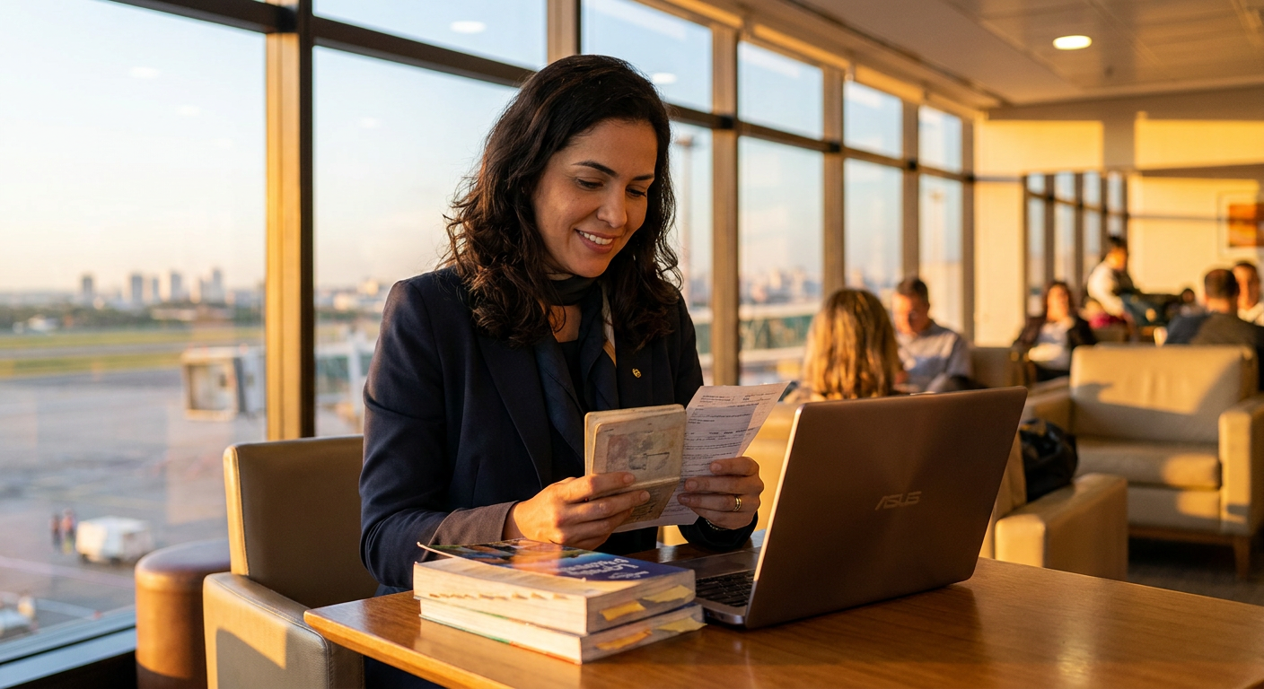 Prepare a documentação com antecedência para evitar atrasos na sua solicitação de visto.