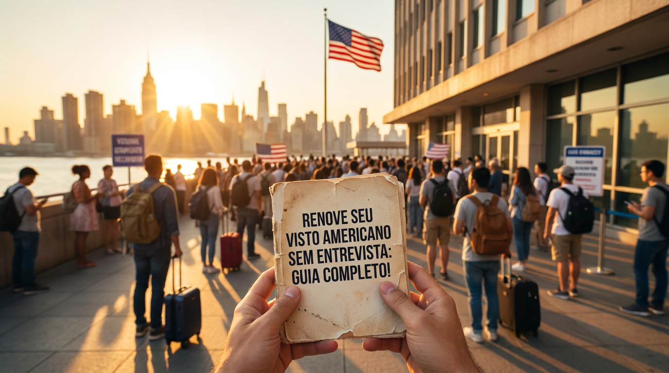 Renove seu Visto Americano SEM Entrevista: Guia Completo!