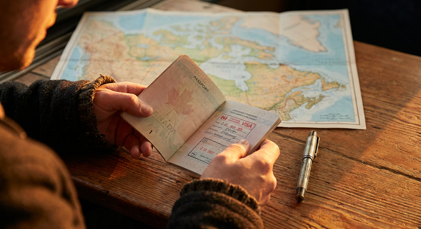 O passaporte com o visto canadense é o atestado de que seu sonho de visitar o país se tornou realidade.