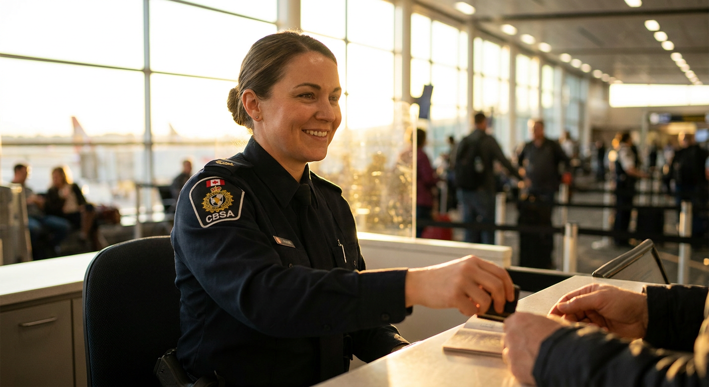A decisão final sobre a entrada no Canadá é sempre do oficial de imigração na fronteira, mesmo com eTA ou visto.