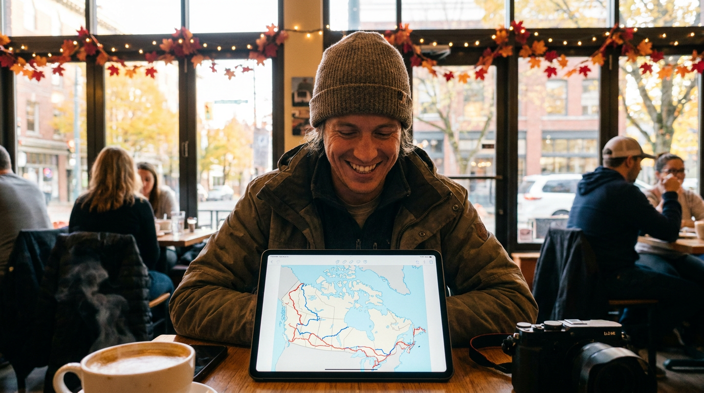Simulador de Perfil: Planeje Sua Jornada Perfeita no Canadá
