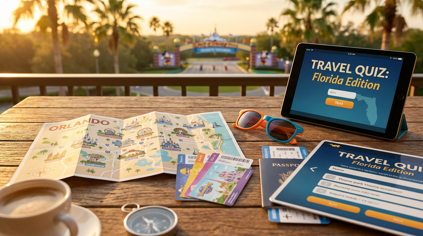Simulador de Perfil: Qual é o Seu Estilo de Viagem para Orlando?