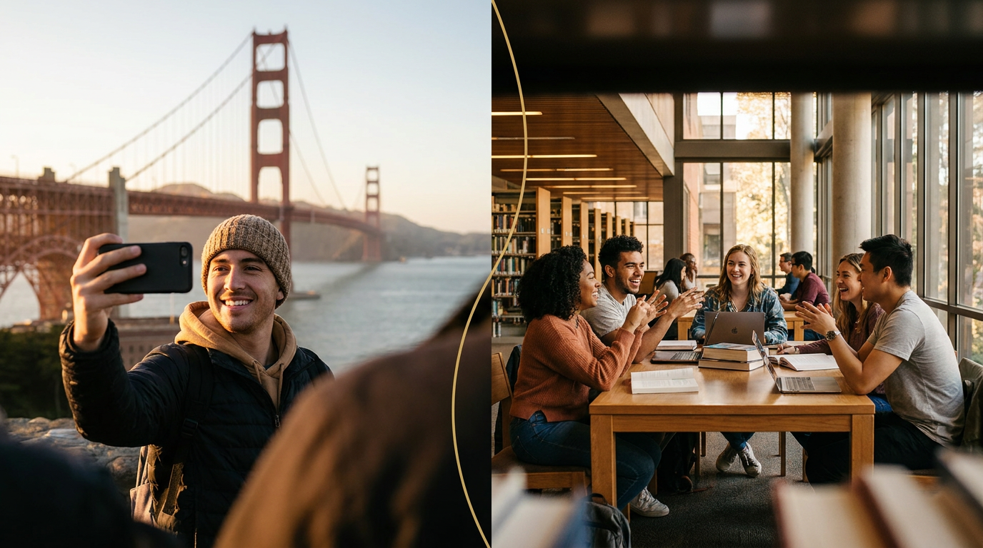 Visto EUA: Turismo vs. Estudante – Qual é o Certo para Você?