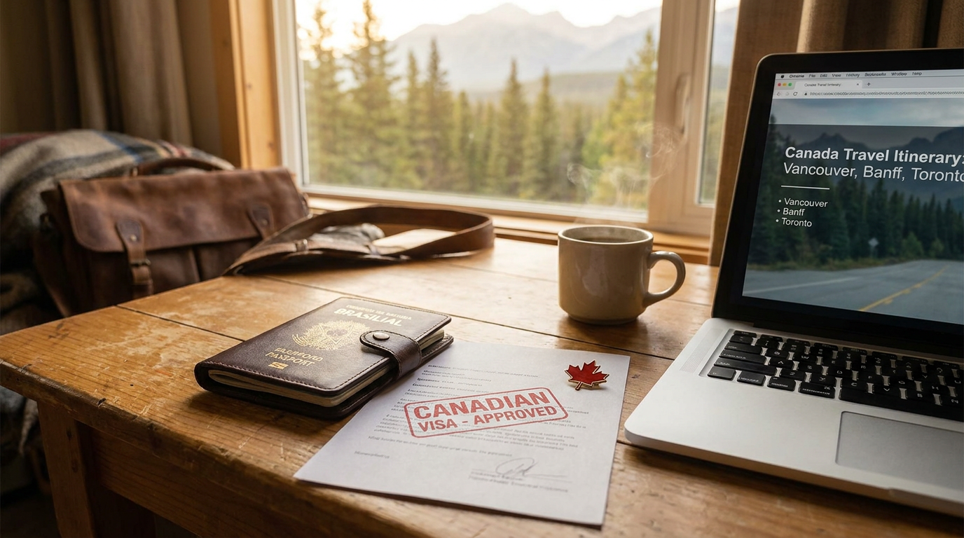 Visto de Turismo para o Canadá: Guia Completo de Documentos