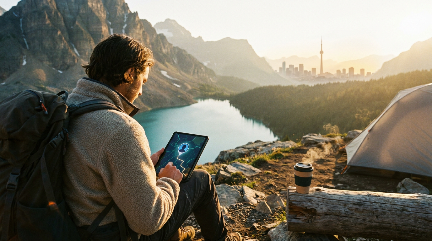 Simulador de Perfil: Planeje Sua Aventura Perfeita no Canadá