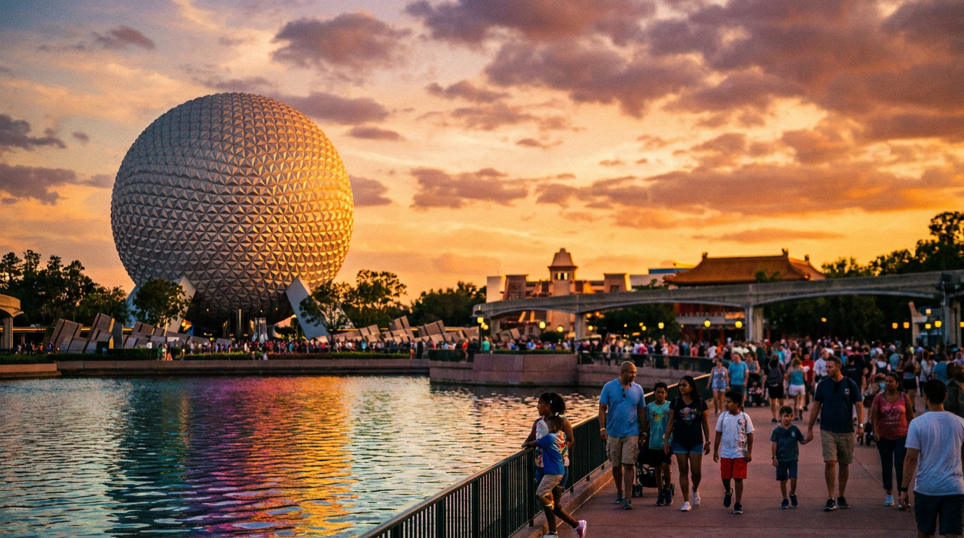EPCOT em Orlando: Guia Completo dos Pavilhões e Festivais
