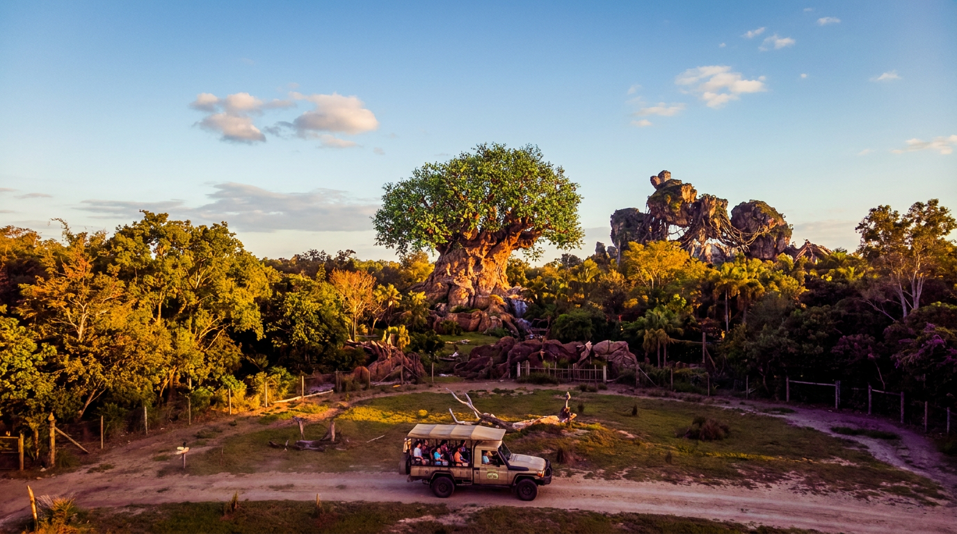 Animal Kingdom: Safáris na África e Voando com Avatar em Pandora