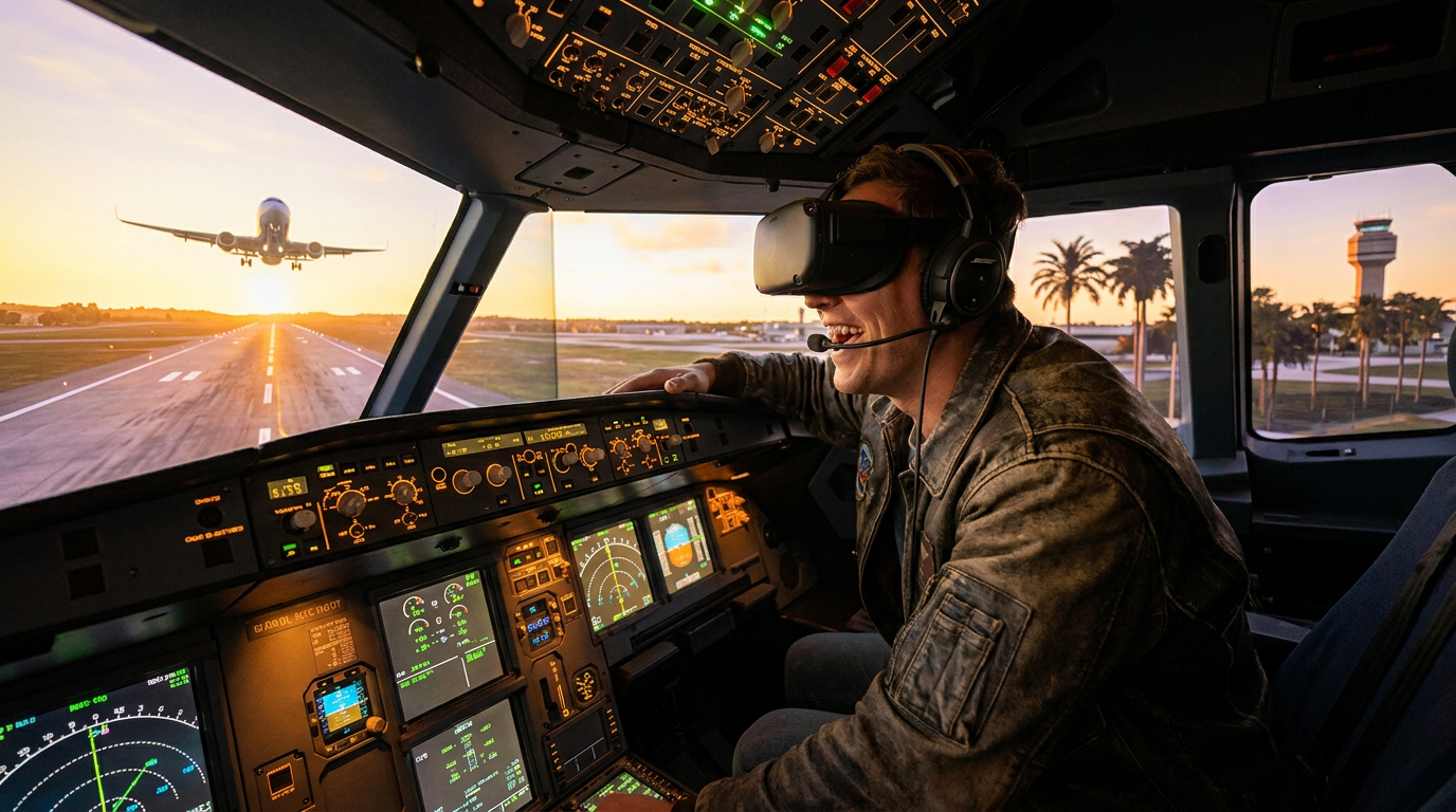 Simulador de Voo: Viva a Adrenalina em Orlando!