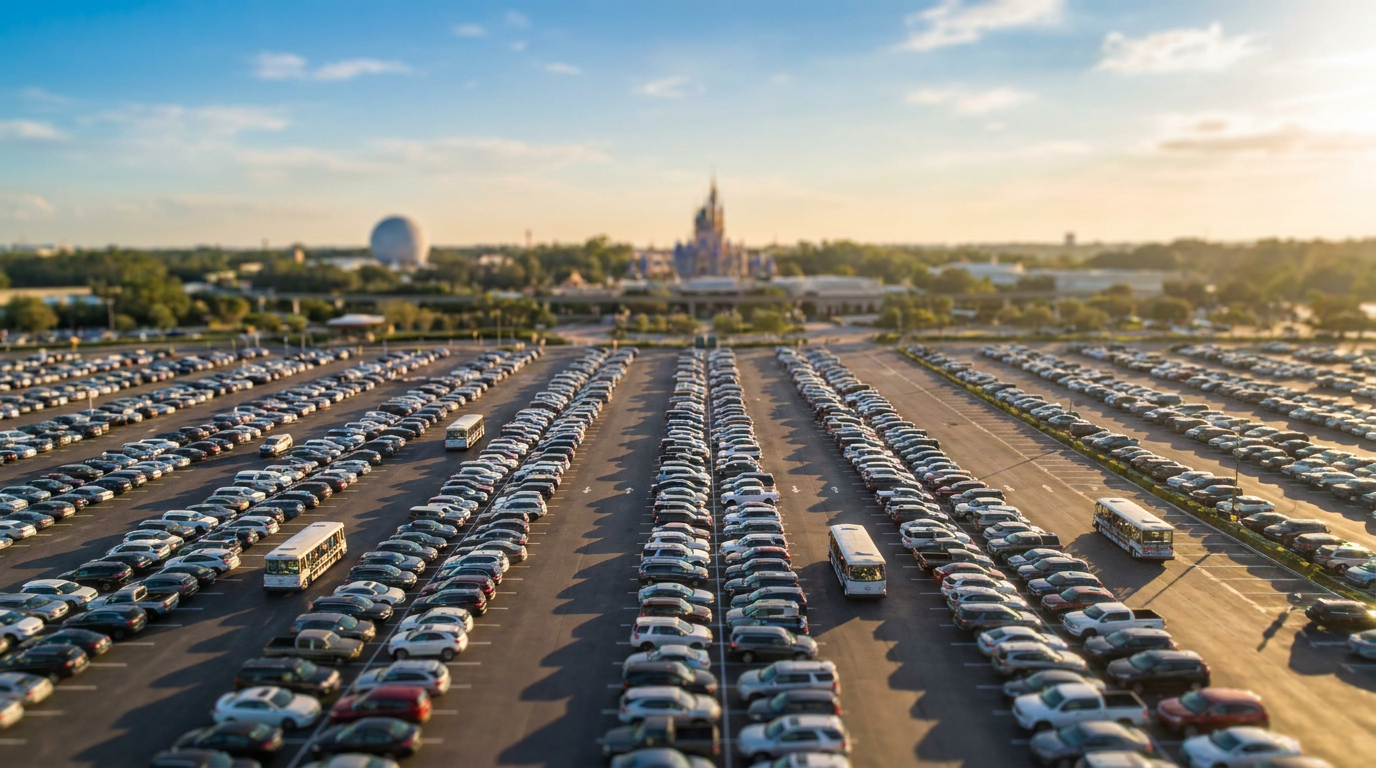 Guia Completo: Estacionamento nos Parques de Orlando