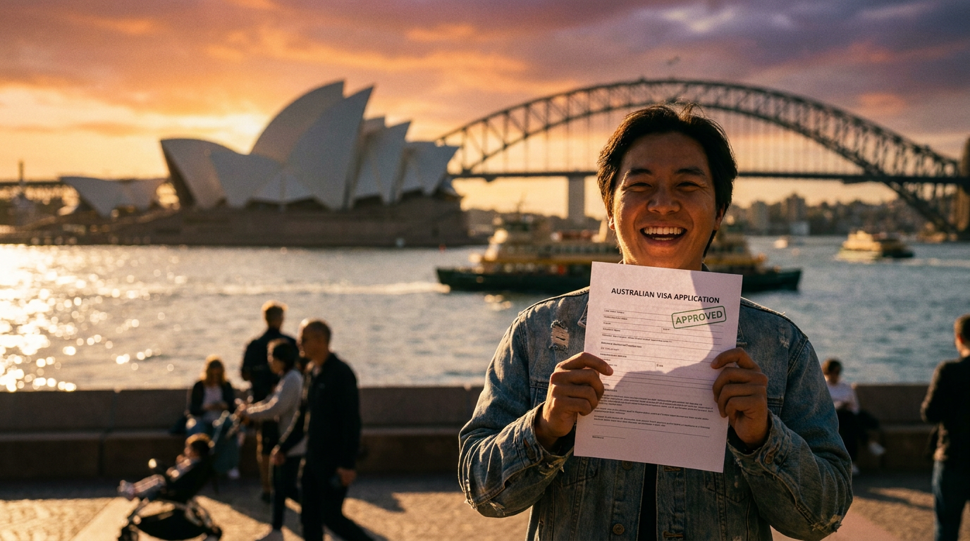 Visto Australiano Aprovado: Seu Caminho Rápido para a Austrália