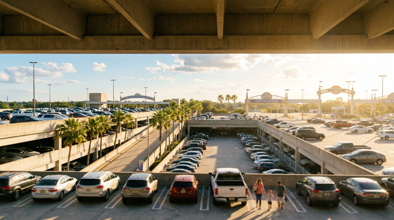 Estacionamento em Orlando: Guia Completo dos Parques Temáticos