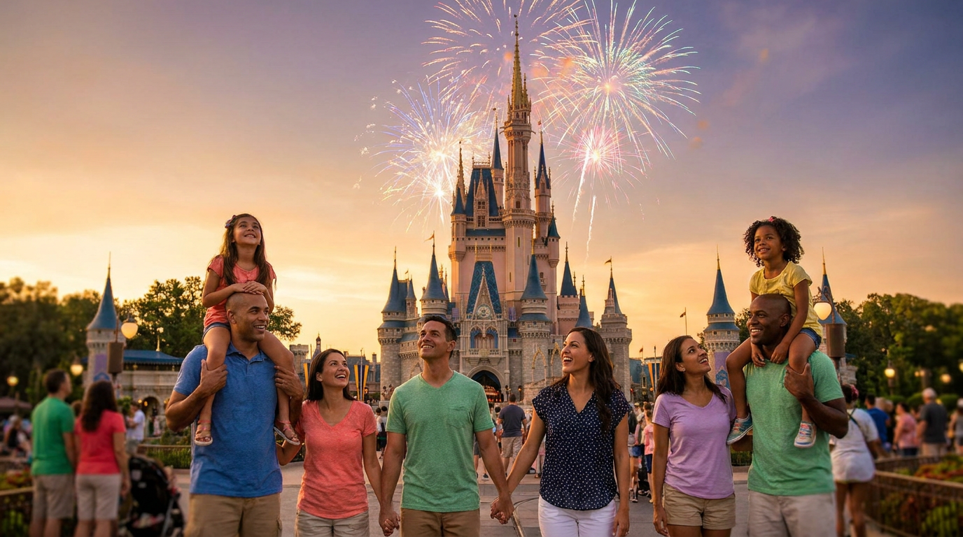 Parques Disney em Orlando: Ordem Ideal para Sua Viagem Mágica!