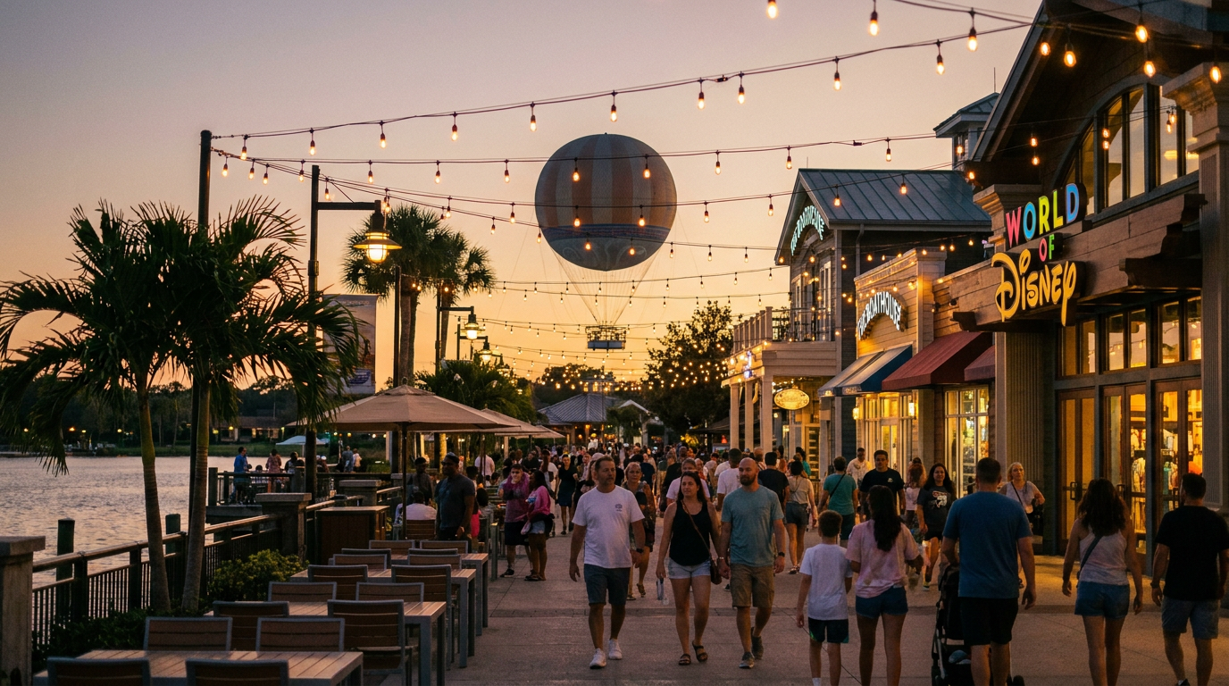 Disney Springs: O Guia Completo de Compras, Sabores e Diversão