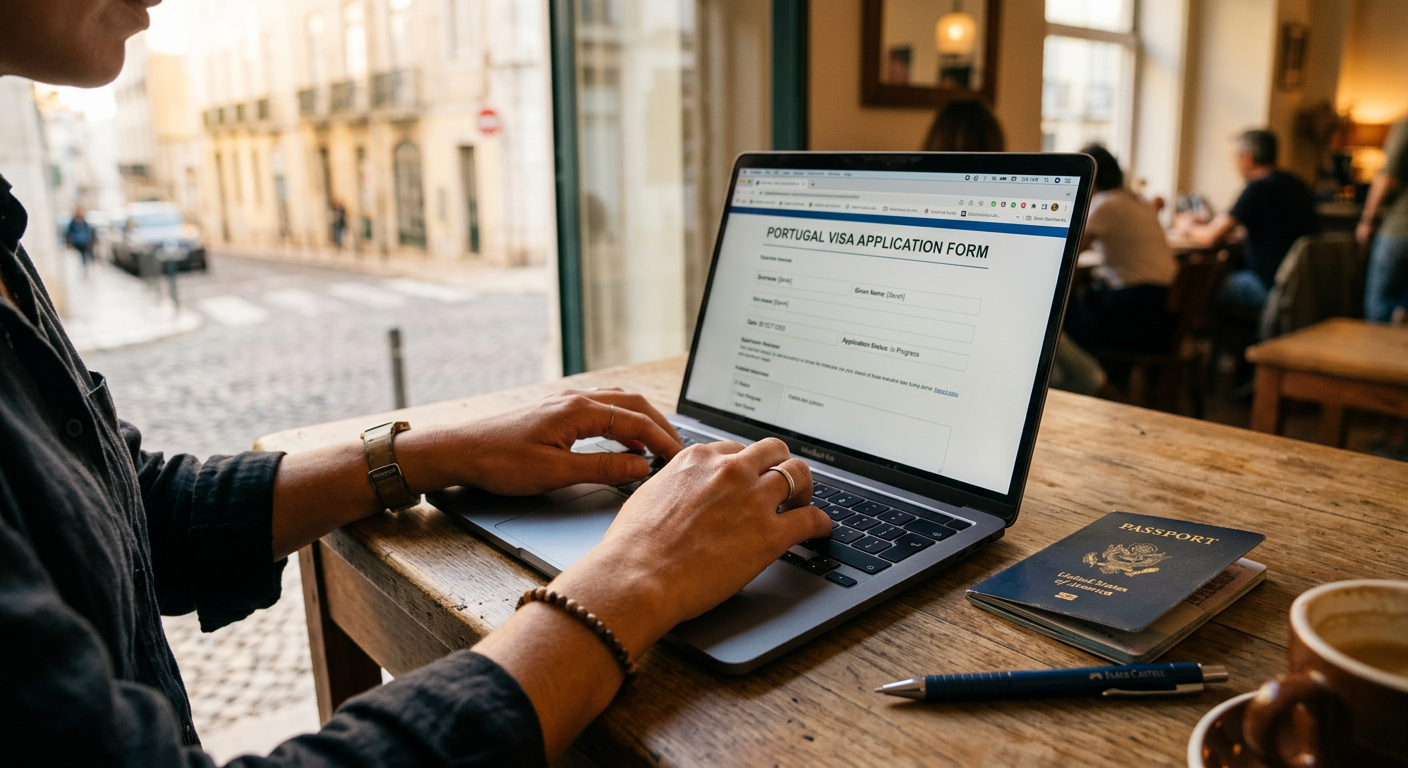 O preenchimento cuidadoso do formulário online é o primeiro passo crucial para o agendamento do visto.