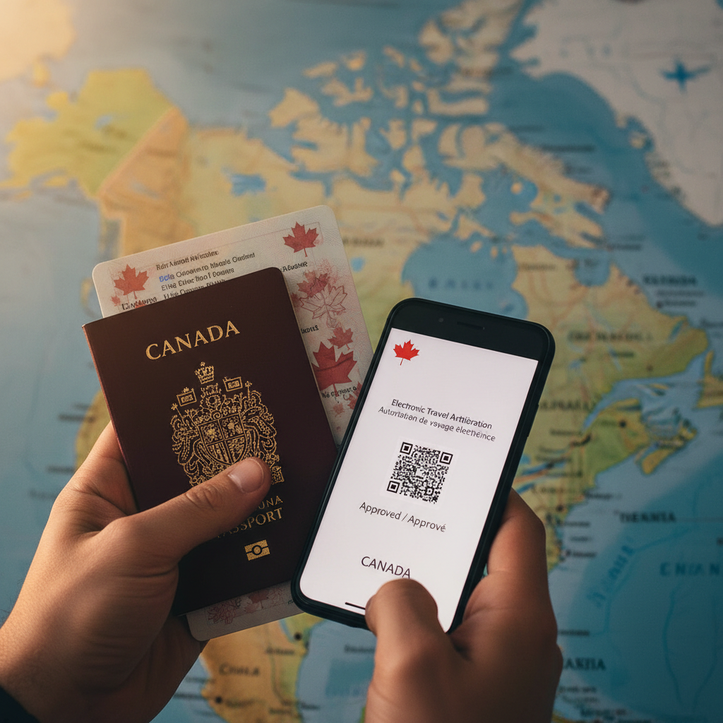 A Autorização Eletrônica de Viagem (eTA) é uma alternativa simplificada para muitos viajantes brasileiros.