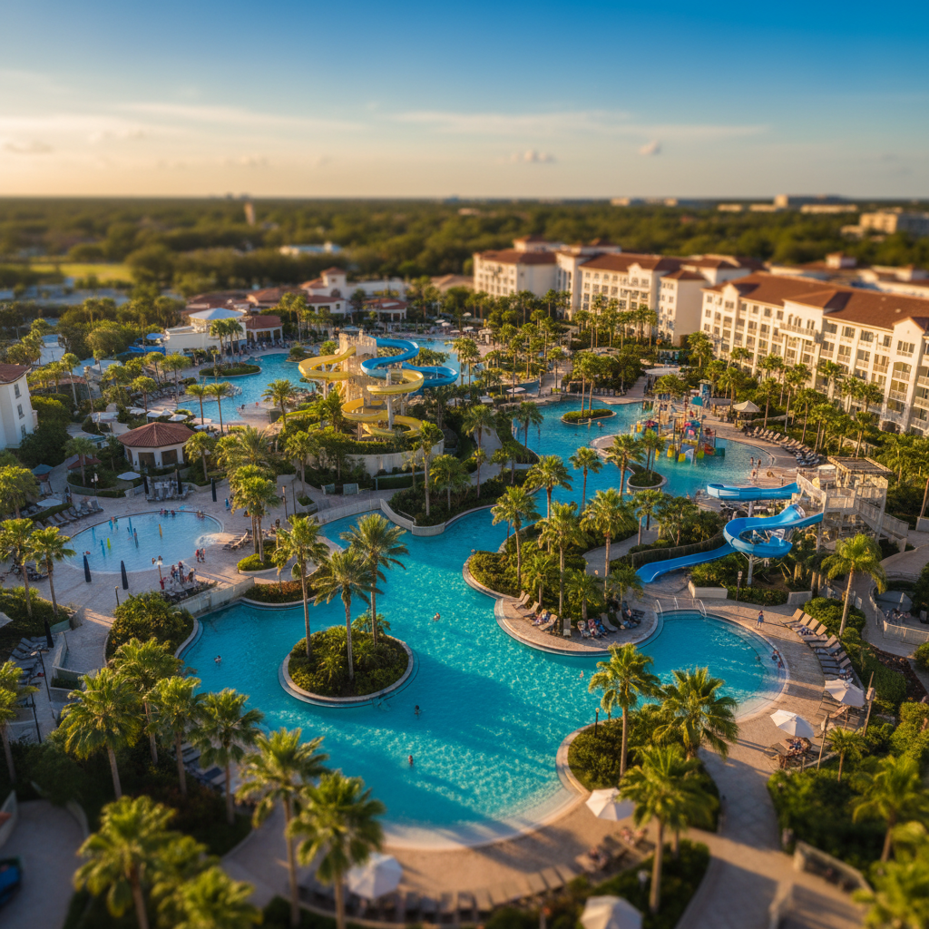 Resorts em Orlando oferecem conforto e facilidades para toda a família.