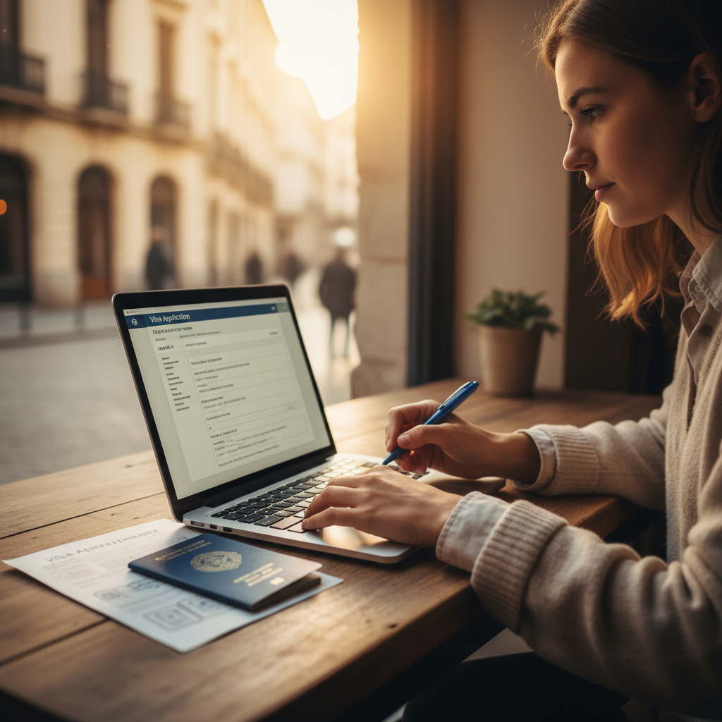 Preencher o formulário online com atenção e precisão é vital para o sucesso do pedido de visto.