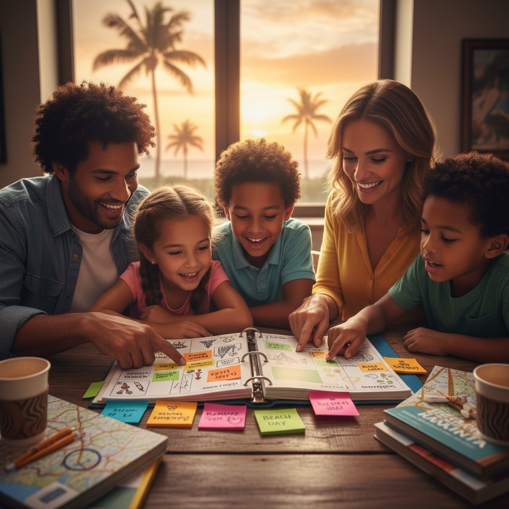 Personalizar o roteiro em Orlando garante que cada membro da família aproveite ao máximo a viagem.