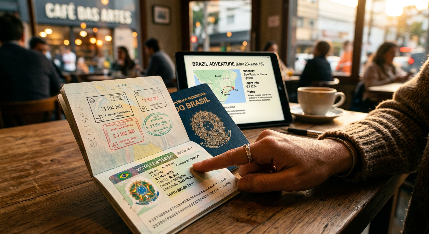 Muitos vistos podem ser válidos mesmo em passaportes vencidos, mas sempre confirme com a embaixada do país de destino.