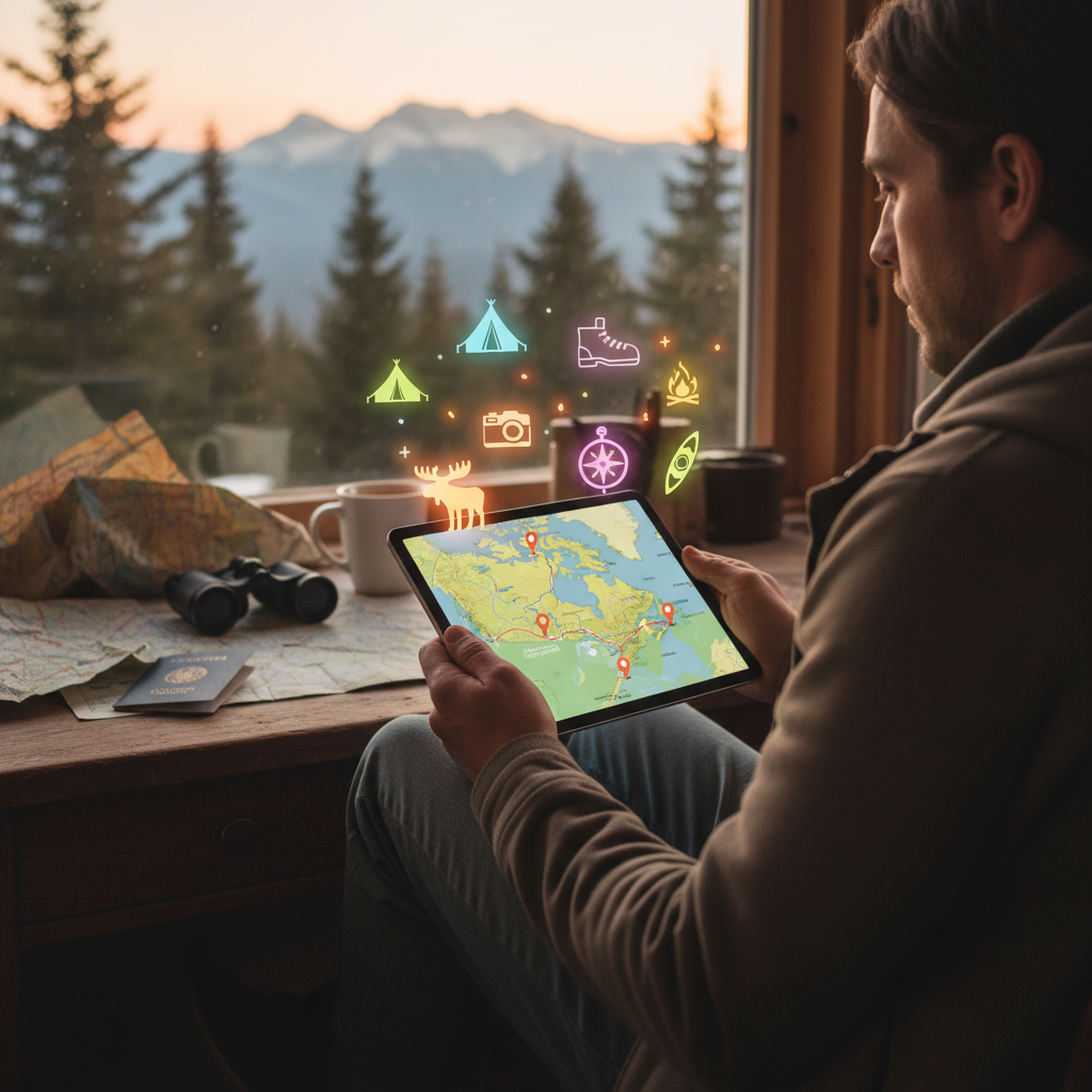 Personalize sua viagem ao Canadá com base em seu perfil e descubra o inesperado.