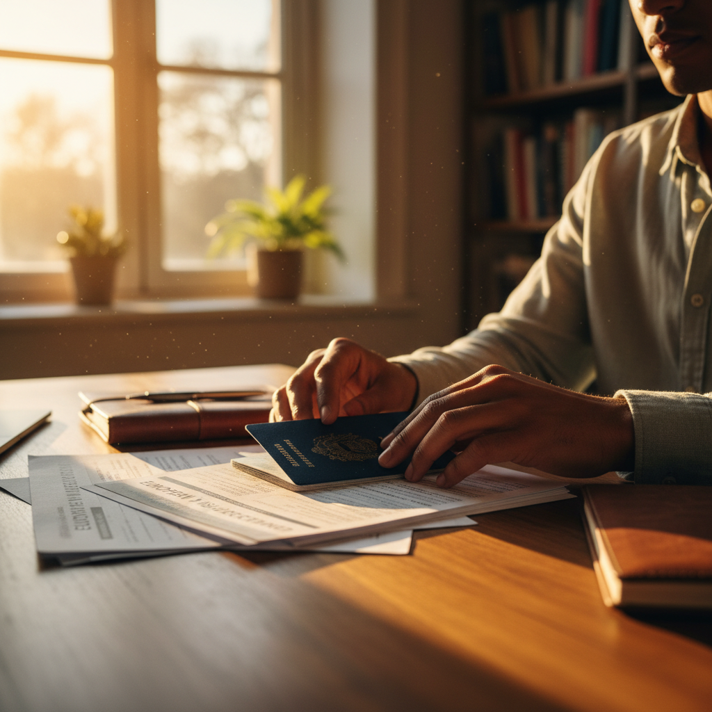 Organização é fundamental: tenha todos os seus documentos prontos e em ordem.