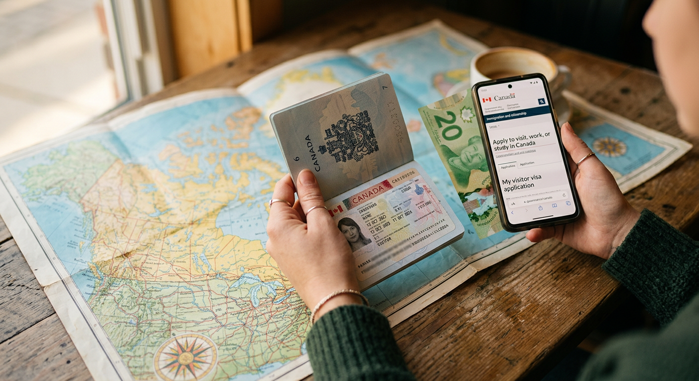 O visto canadense, seja ele físico ou a eTA, é o primeiro passo para sua aventura.
