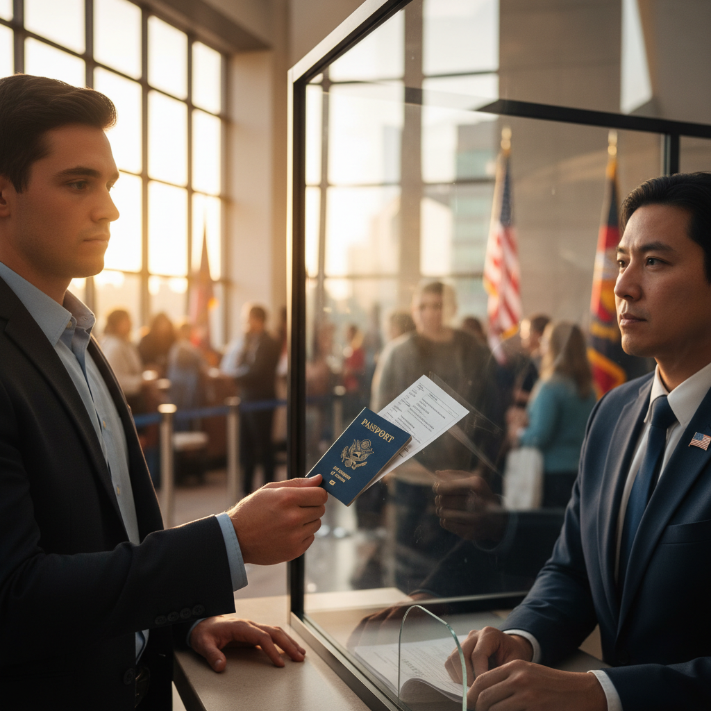 A entrevista consular é um momento crucial no processo de obtenção do visto americano.