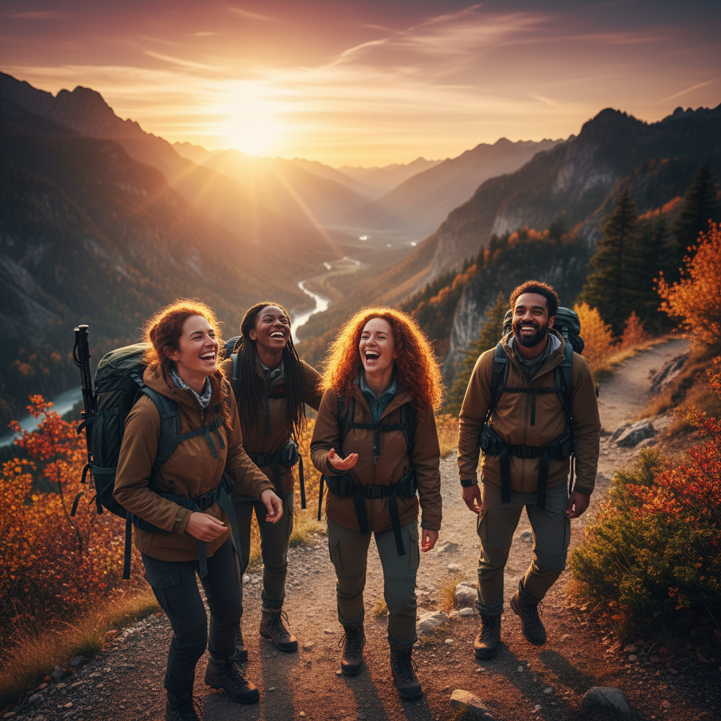 Explorando trilhas exuberantes: uma experiência de viagem perfeita para o aventureiro.