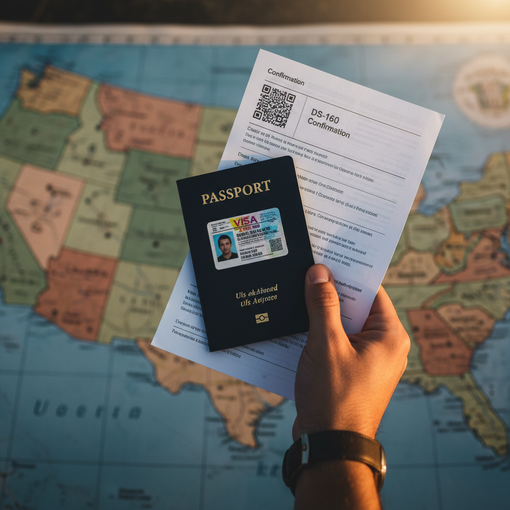 Ter o passaporte e o DS-160 em mãos são passos essenciais para o processo de agendamento.